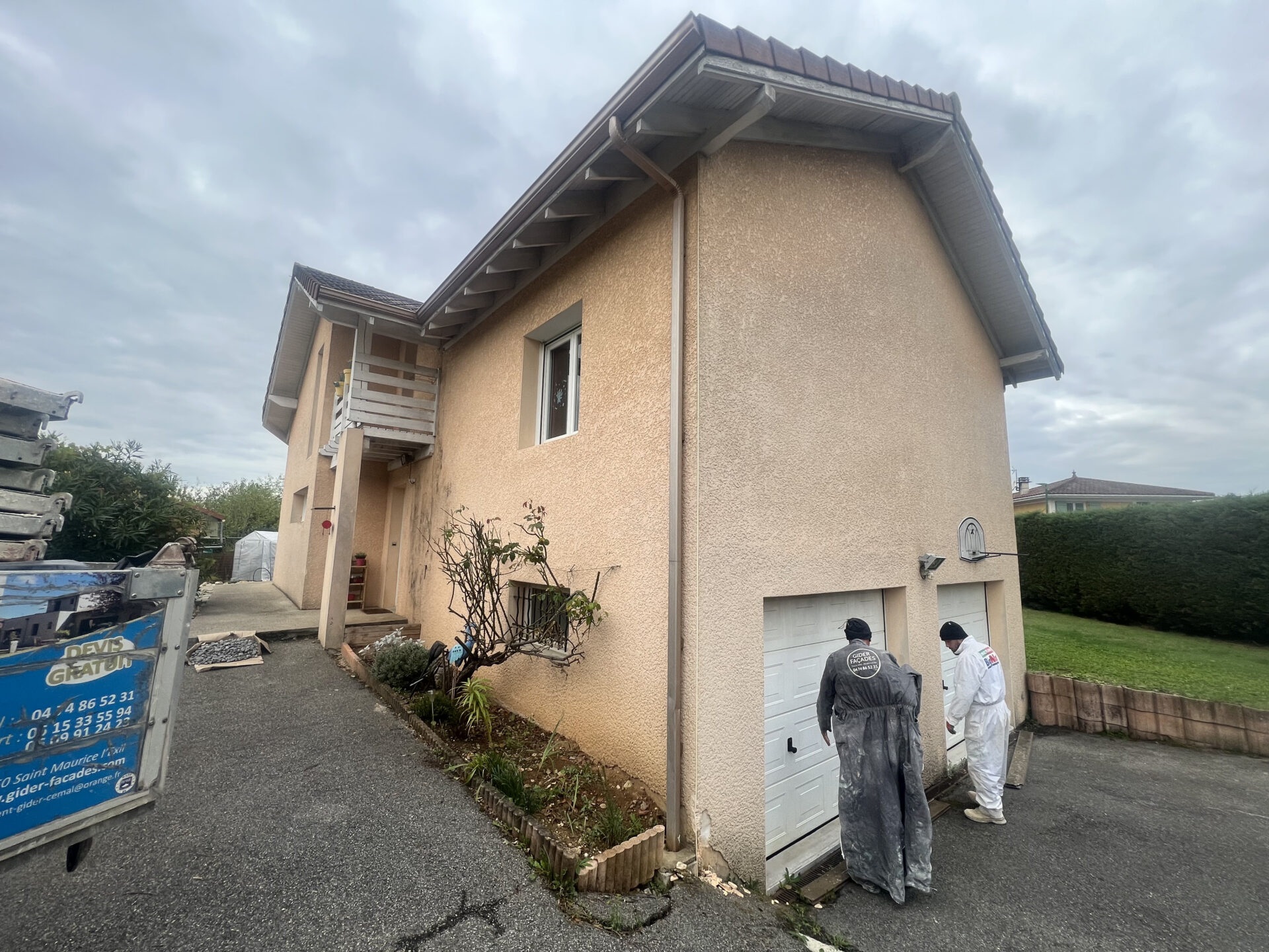 avant ravalement de façade